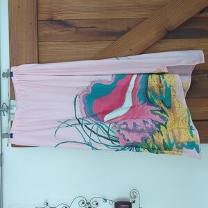 Amazing hand painted 3 piece set vintage 80s